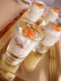 verrine de saumon a la riccota